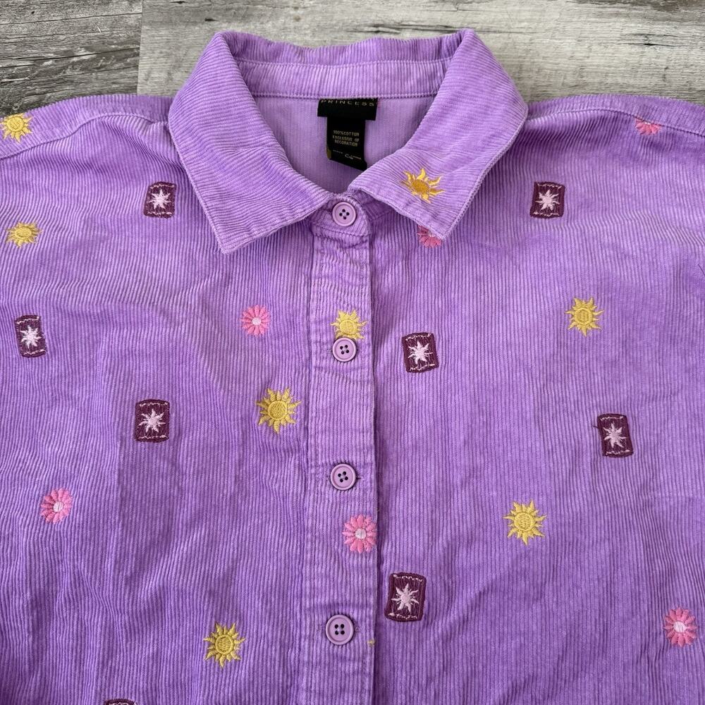 Disney Princess Tangled Rapunzel Corduroy Shacket Boxlunch Exclusive Large